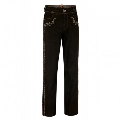 Long Leather Pants