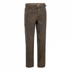 Long Leather Pant