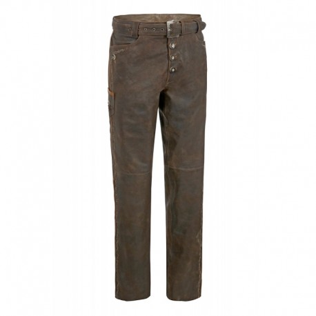 Long Leather Pants
